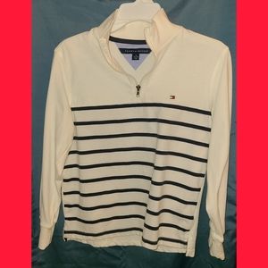 Tommy Hilfiger Big Boys Long Sleeve Striped Polo